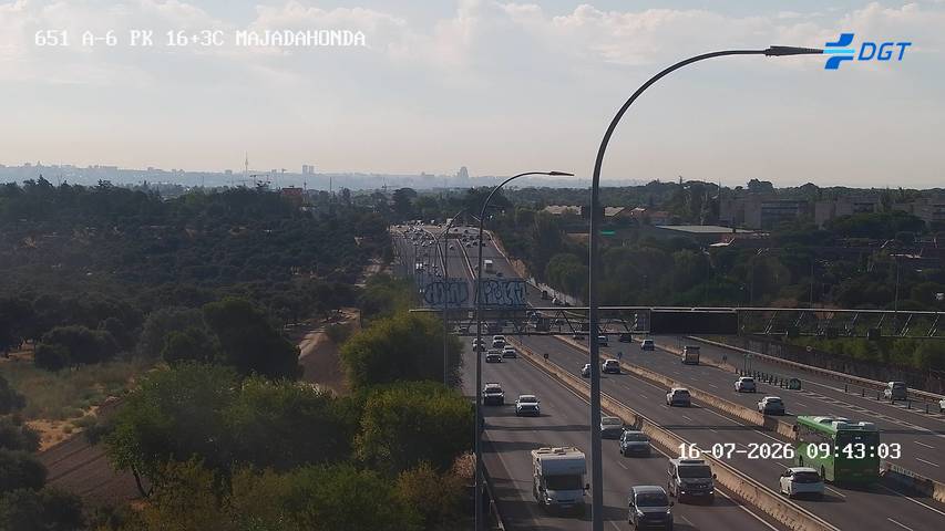 Madrid — A-6 km 16
