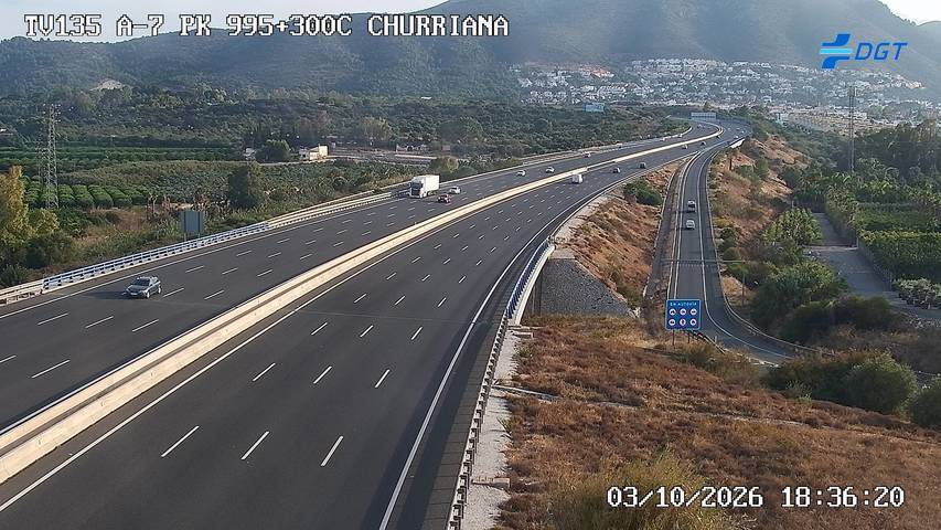 Cámara Málaga A-7 Km 995,3