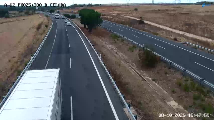 Cámara de tráfico en la A-62, km 25.3