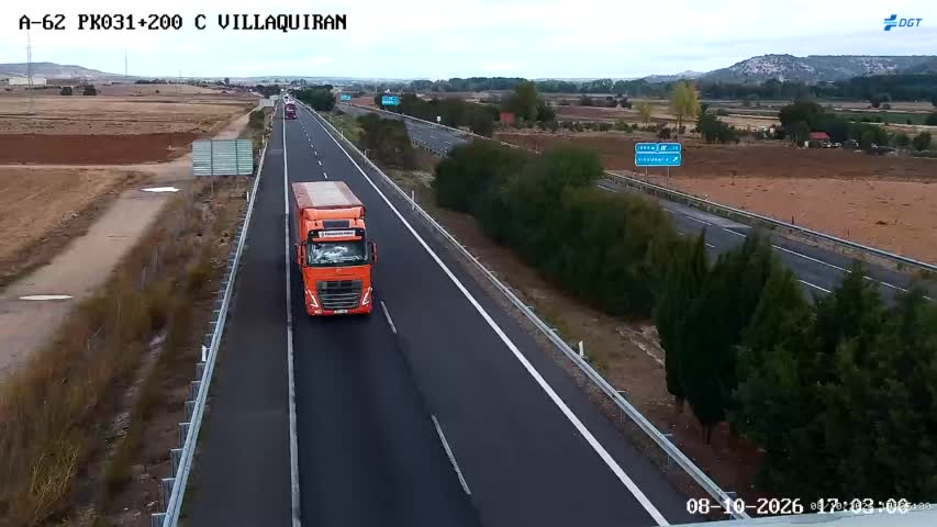 Cámara de tráfico en la A-62, km 31.2