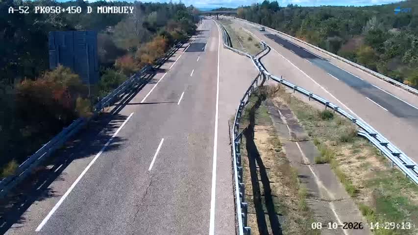 Cámara de tráfico en la A-52, km 58.45