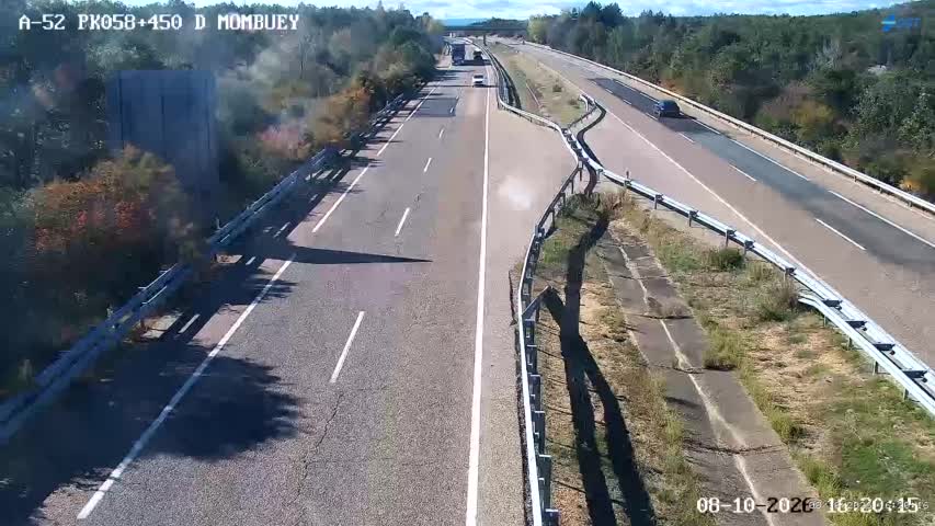Cámara de tráfico en la A-52, km 58.45