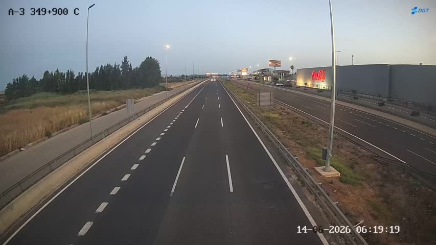Cámara Valencia A-3 Km 349,9