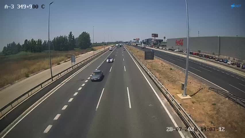 Cámara Valencia A-3 Km 349,9