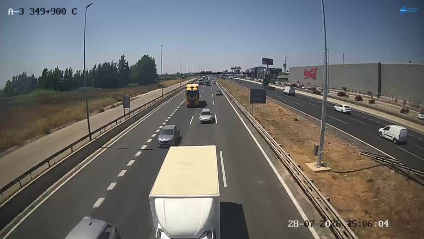 Cámara Valencia A-3 Km 349,9