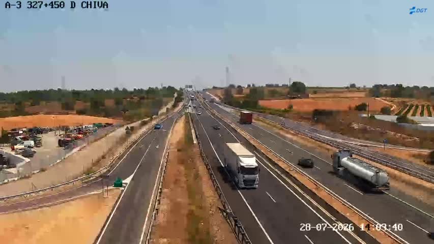 Cámara Valencia A-3 Km 327,4
