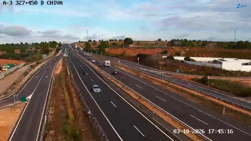 Cámara Valencia A-3 Km 327,4