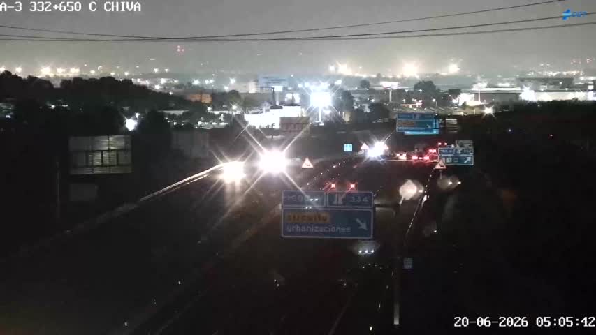 Cámara Valencia A-3 Km 332,6