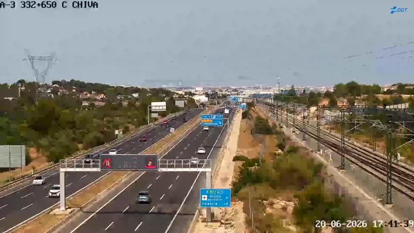 Cámara Valencia A-3 Km 332,6