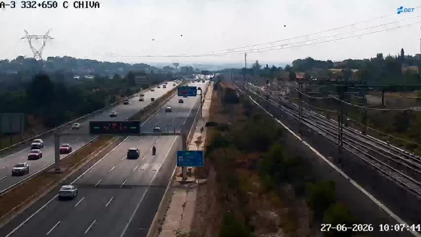 Cámara Valencia A-3 Km 332,6
