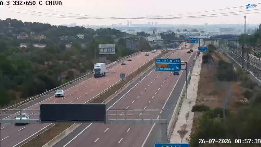 Cámara Valencia A-3 Km 332,6