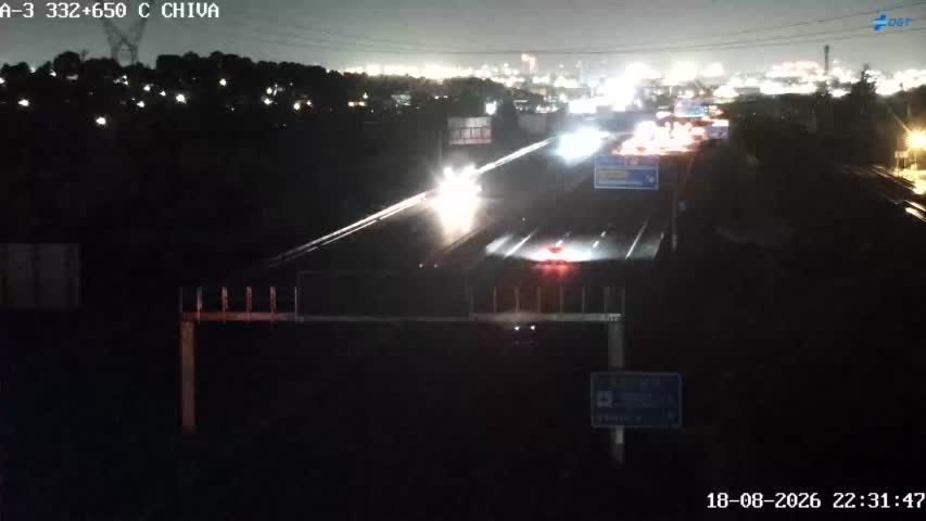 Cámara Valencia A-3 Km 332,6