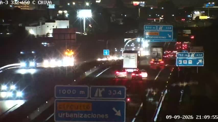 Cámara Valencia A-3 Km 332,6