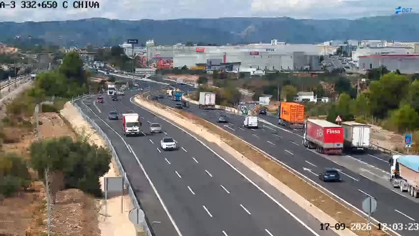 Cámara Valencia A-3 Km 332,6