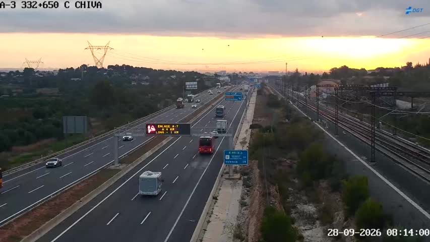 Cámara Valencia A-3 Km 332,6