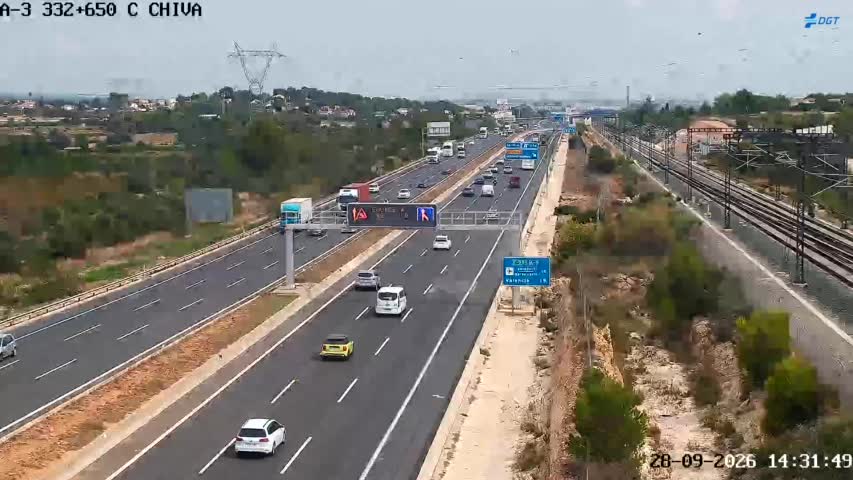 Cámara Valencia A-3 Km 332,6