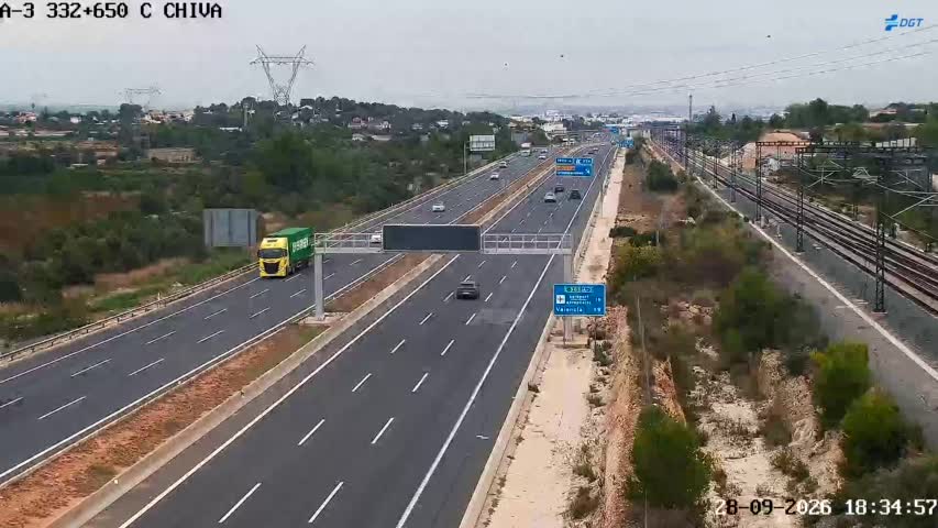 Cámara Valencia A-3 Km 332,6
