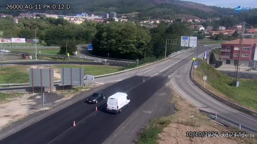 Cámara de tráfico en la AG-11, km 0.12