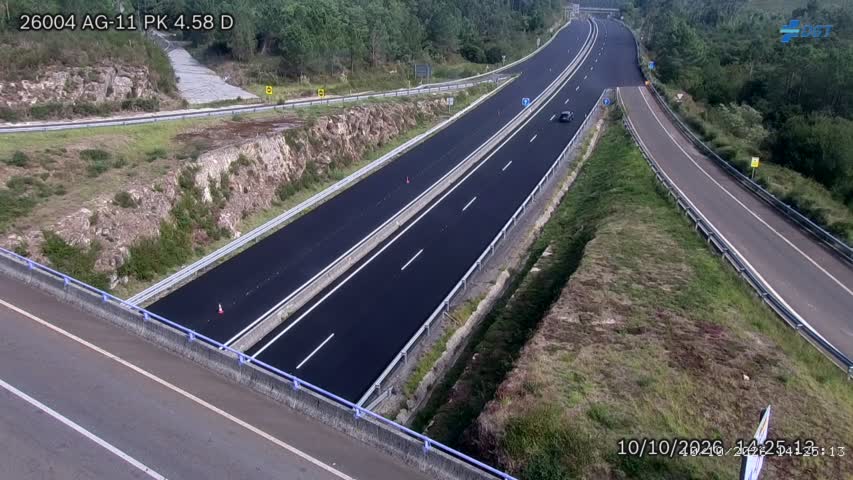 Cámara de tráfico en la AG-11, km 4.58