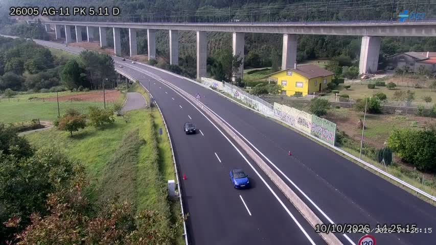 Cámara de tráfico en la AG-11, km 5.11