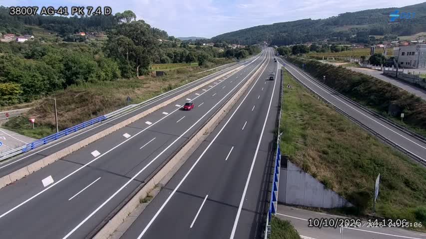 Cámara de tráfico en la AG-41, km 7.4