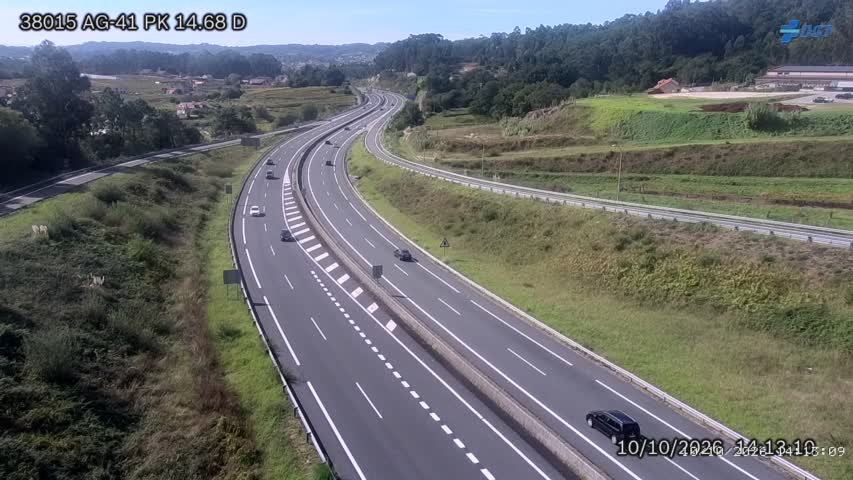 Cámara de tráfico en la AG-41, km 14.68