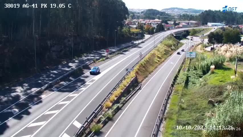 Cámara de tráfico en la AG-41, km 19.05