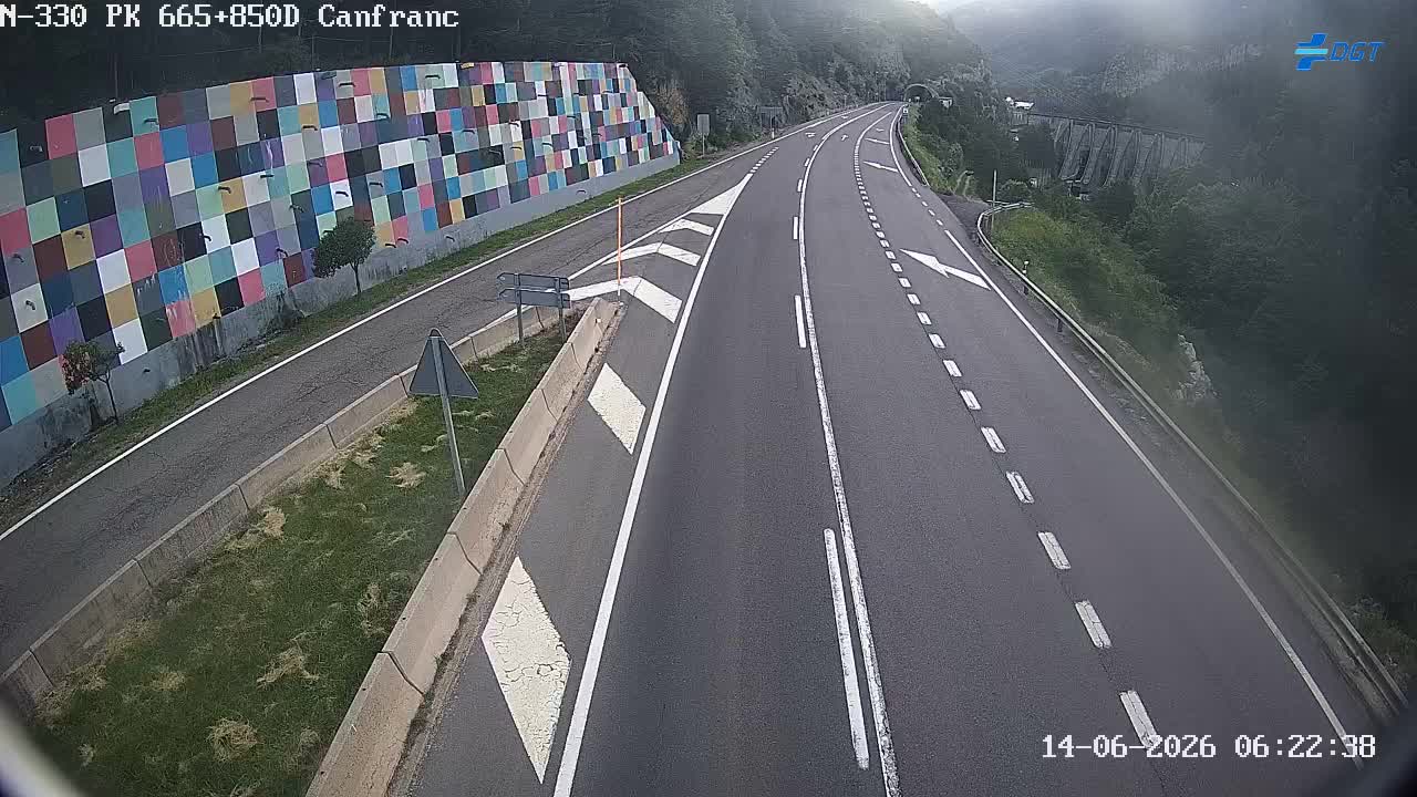 Cámara Canfranc (Km 665)