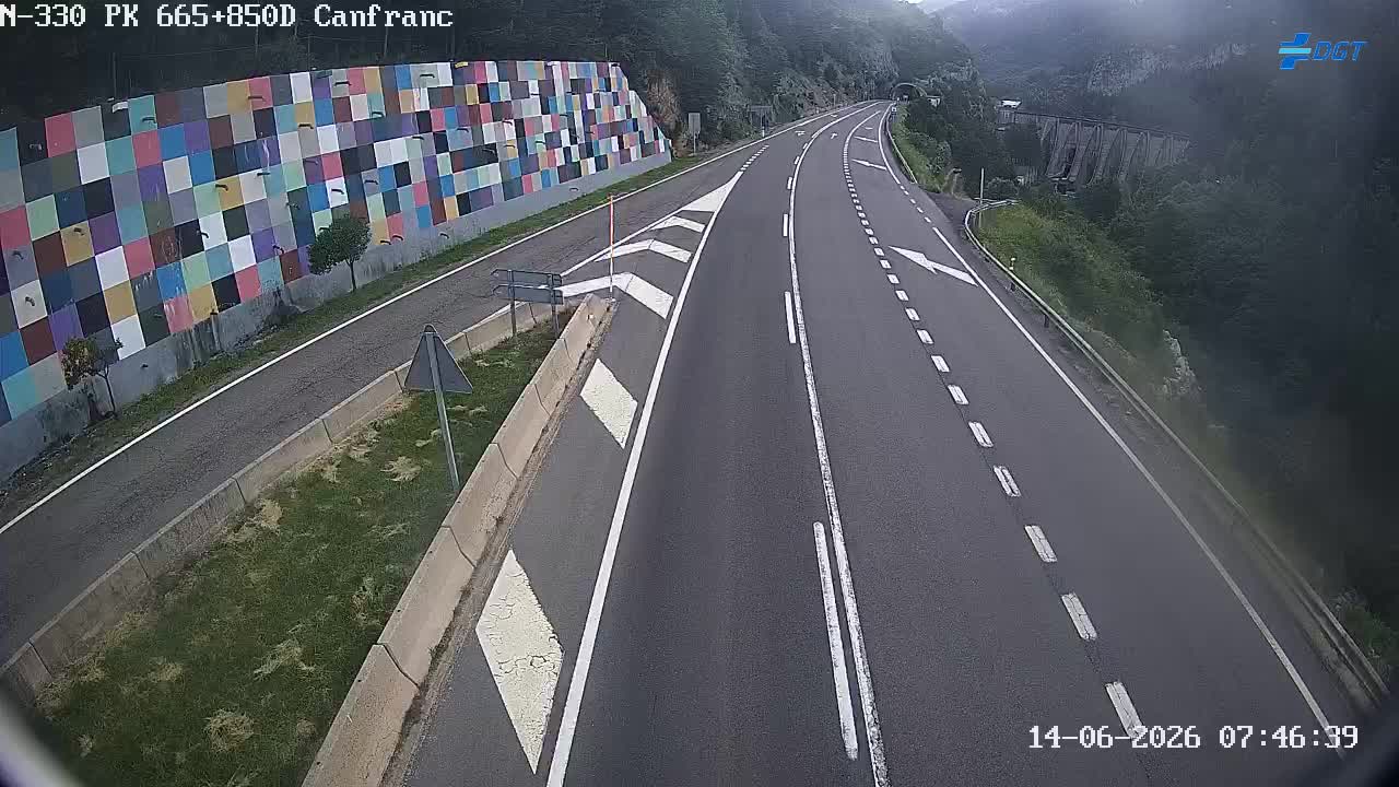 Cámara Canfranc (Km 665)