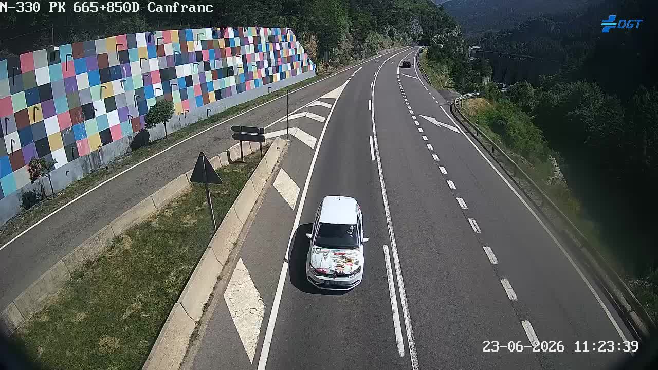 Cámara Canfranc (Km 665)