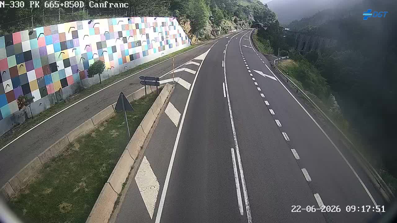 Cámara Canfranc (Km 665)