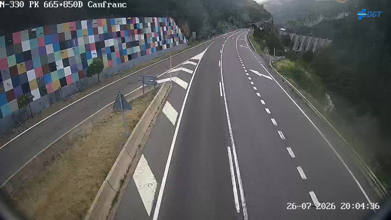 Cámara Canfranc (Km 665)