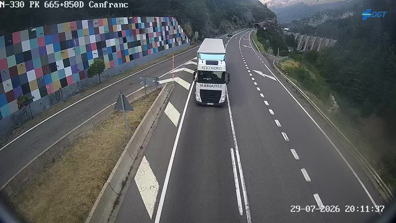 Cámara Canfranc (Km 665)