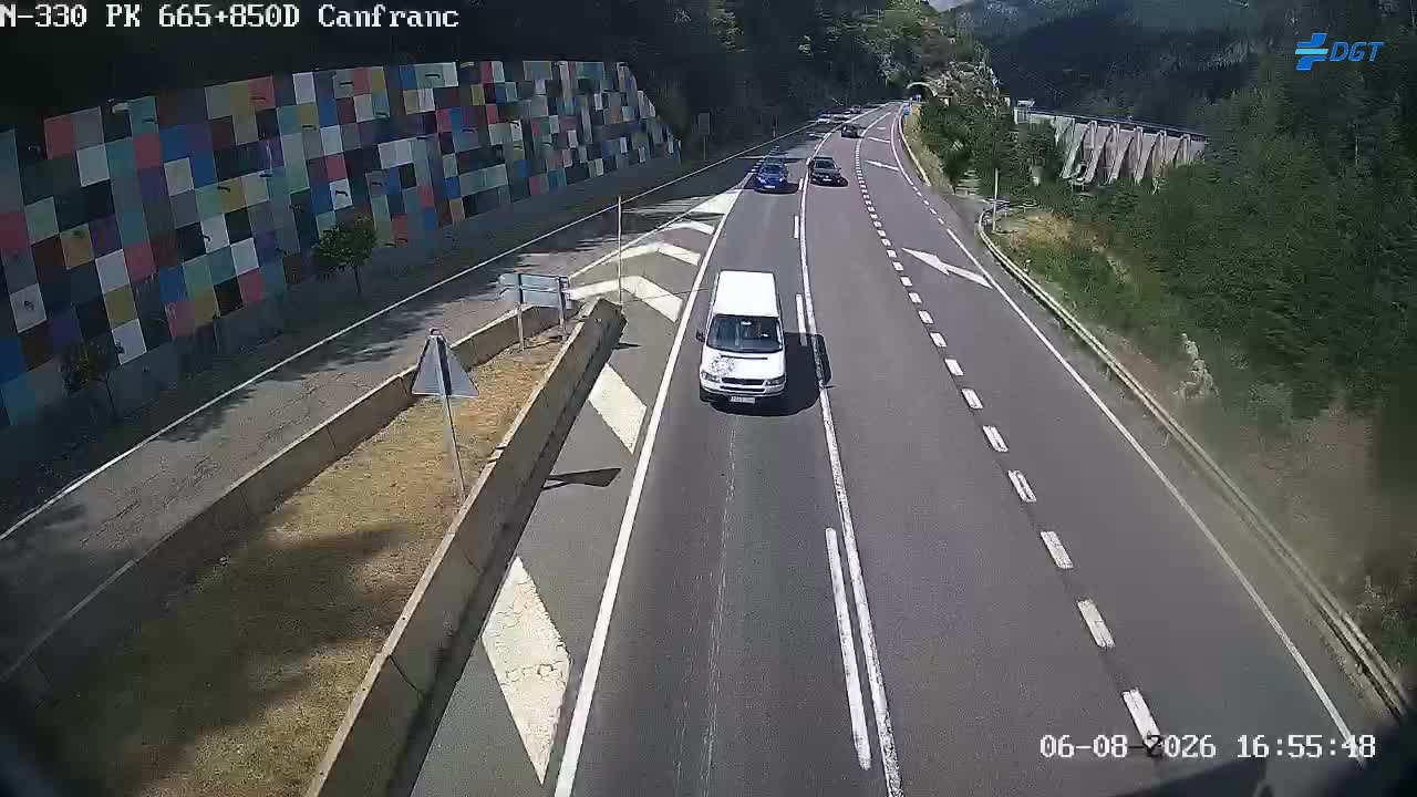Cámara Canfranc (Km 665)