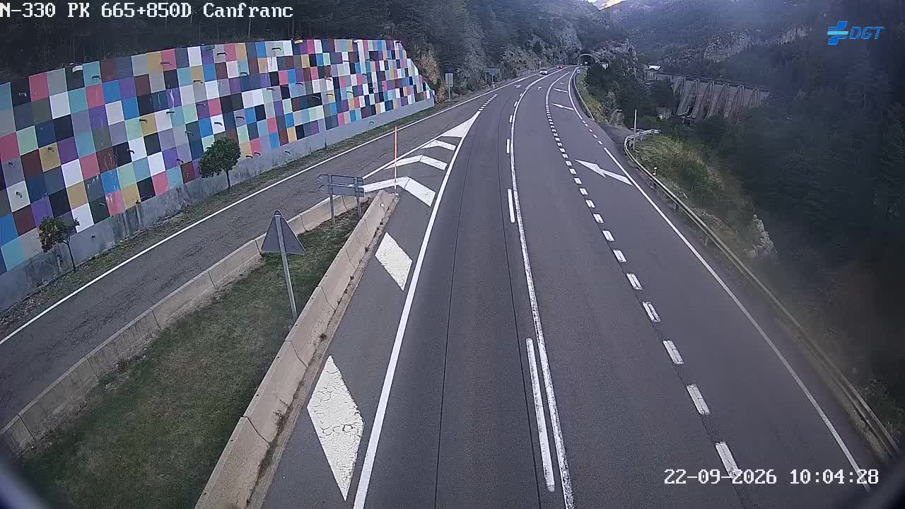 Cámara Canfranc (Km 665)