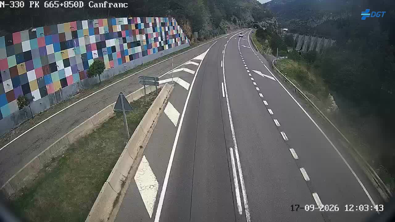 Cámara Canfranc (Km 665)