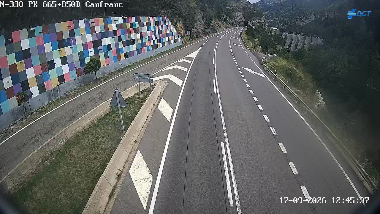 Cámara Canfranc (Km 665)
