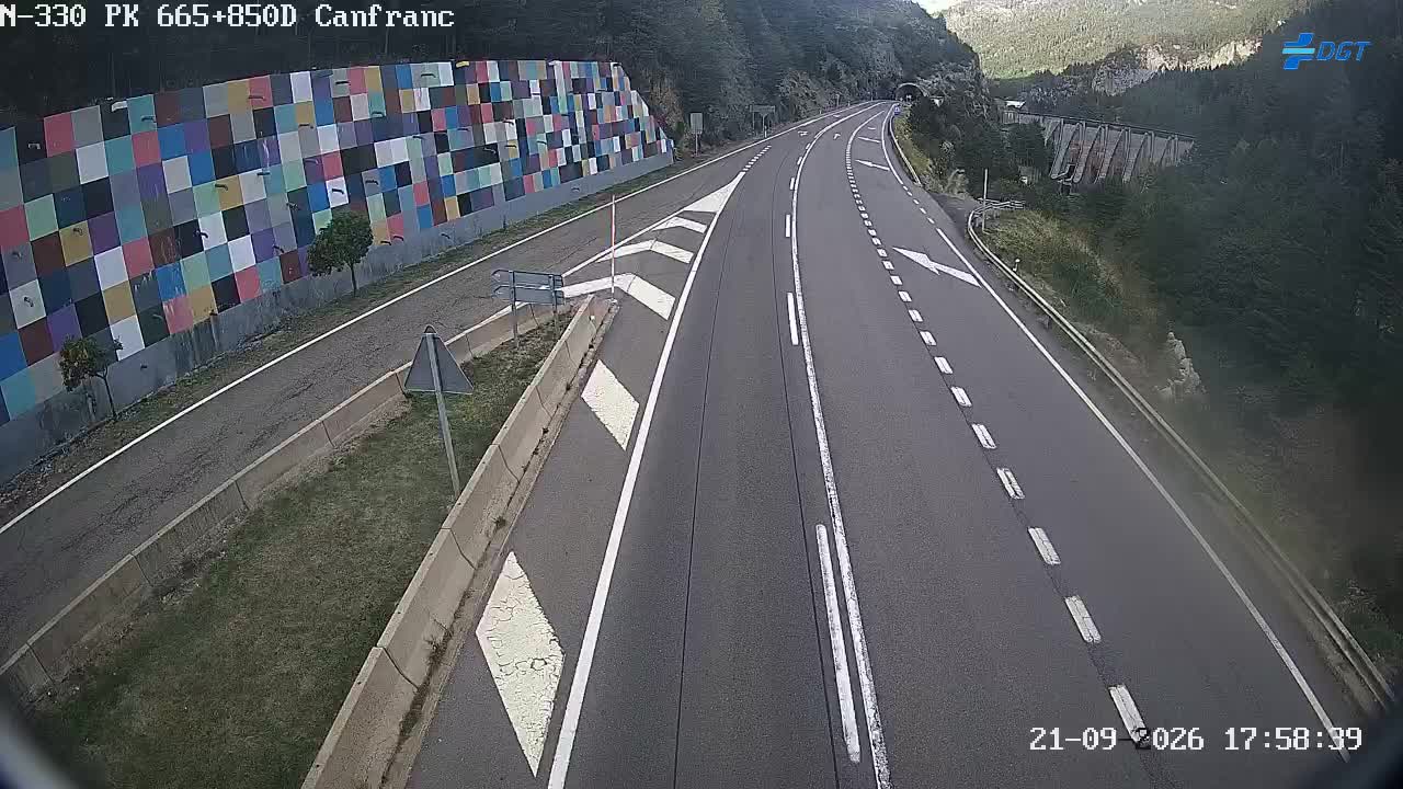 Cámara Canfranc (Km 665)