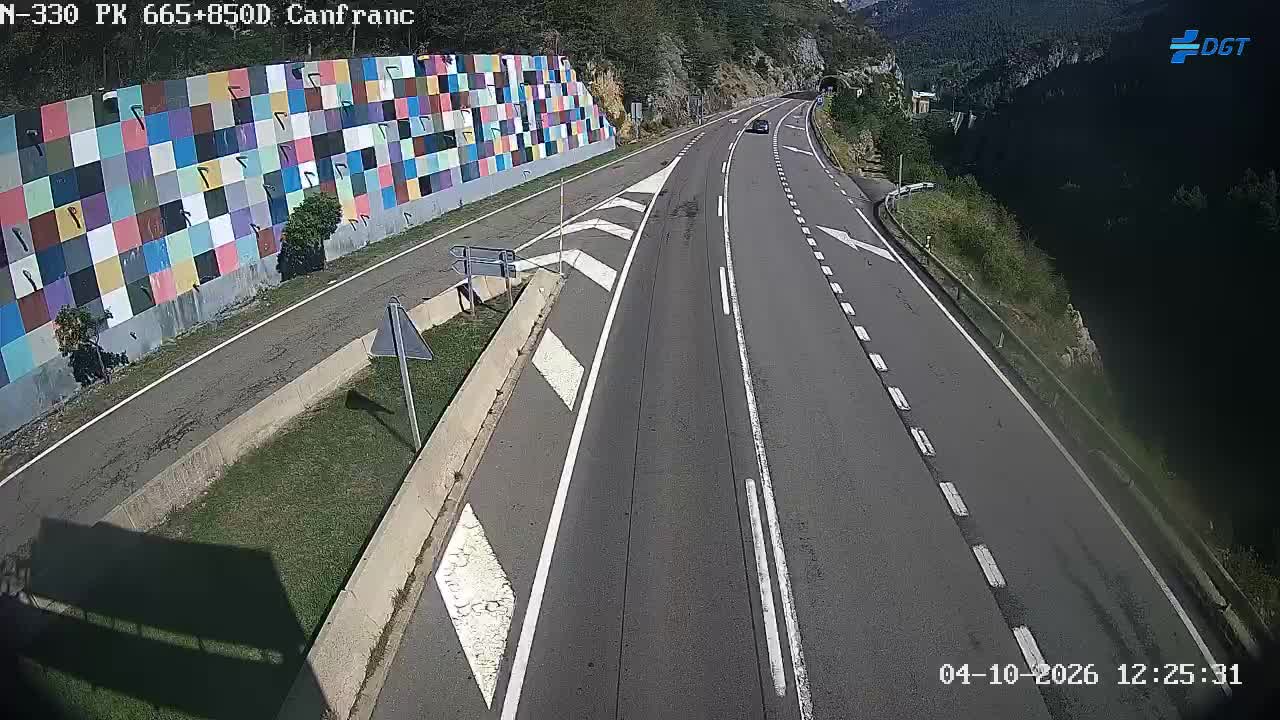 Cámara Canfranc (Km 665)
