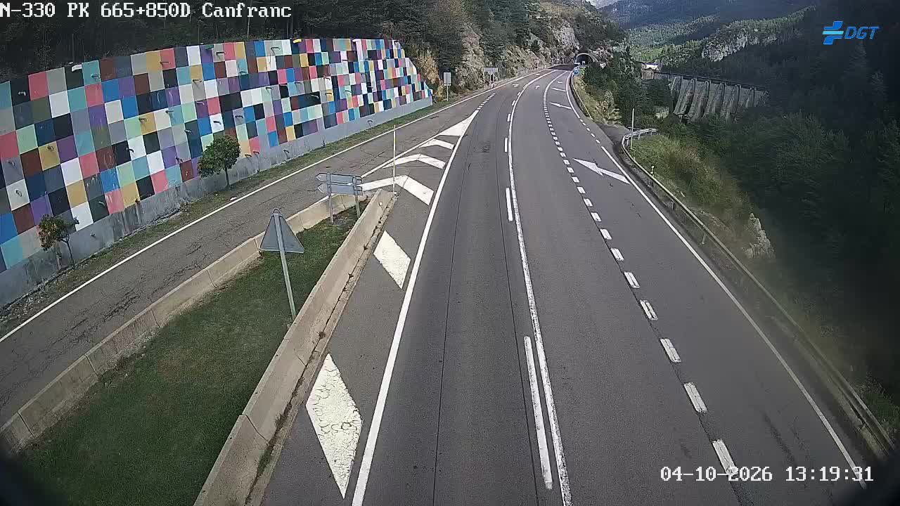 Cámara Canfranc (Km 665)