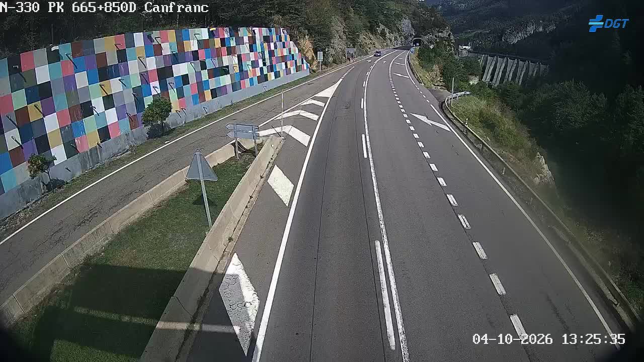 Cámara Canfranc (Km 665)