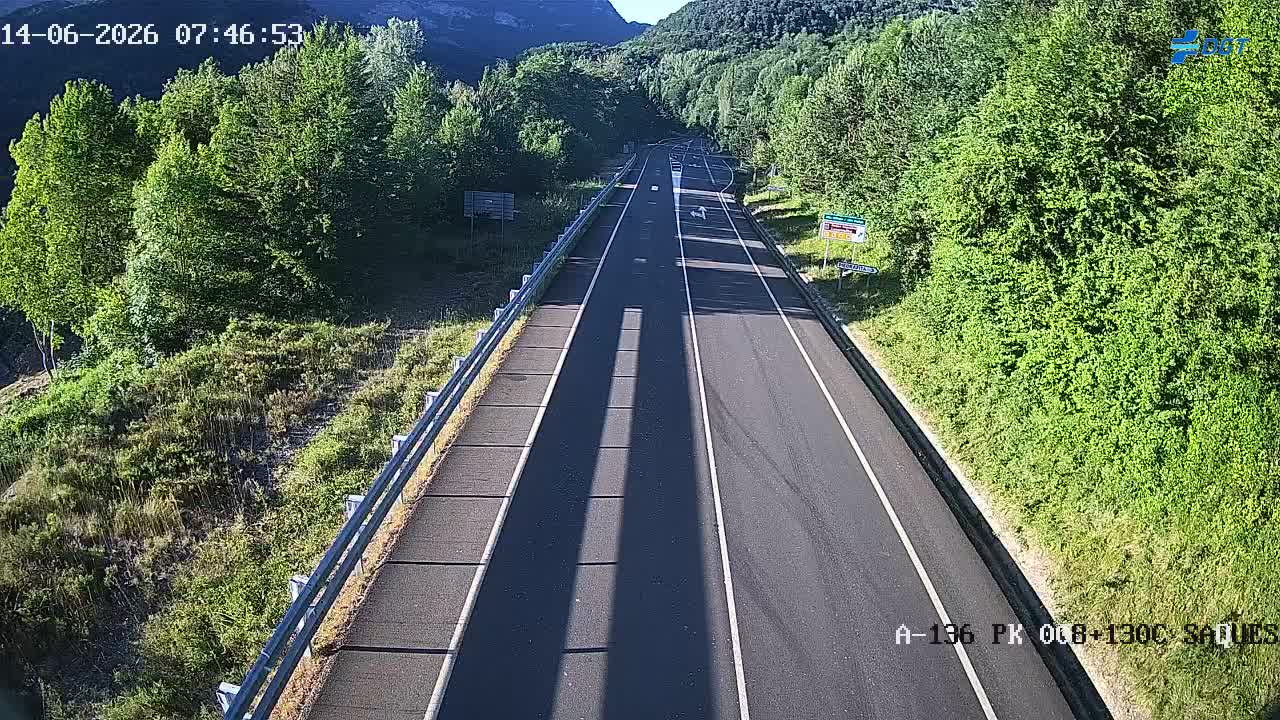 Cámara Biescas - A-136 (Km 8)