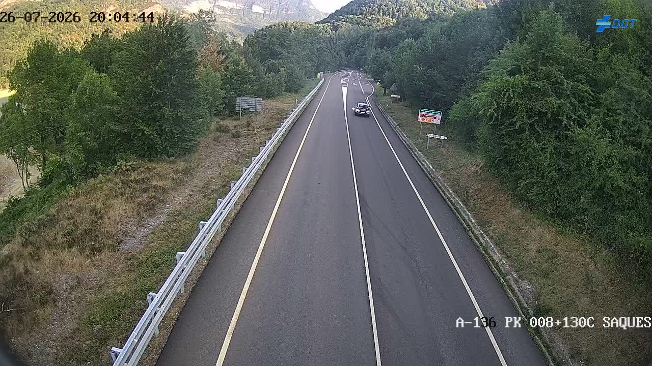 Cámara Biescas - A-136 (Km 8)