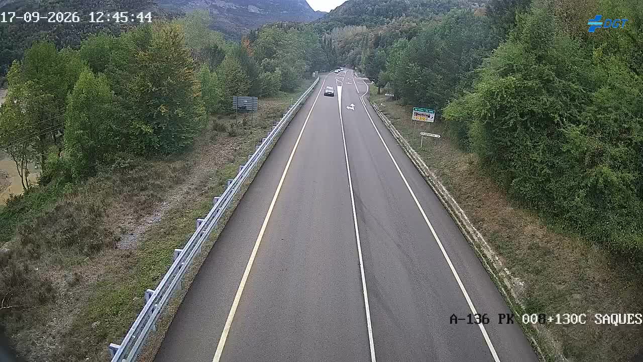 Cámara Biescas - A-136 (Km 8)