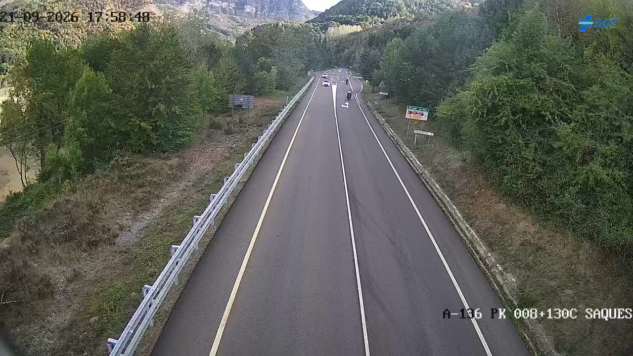 Cámara Biescas - A-136 (Km 8)