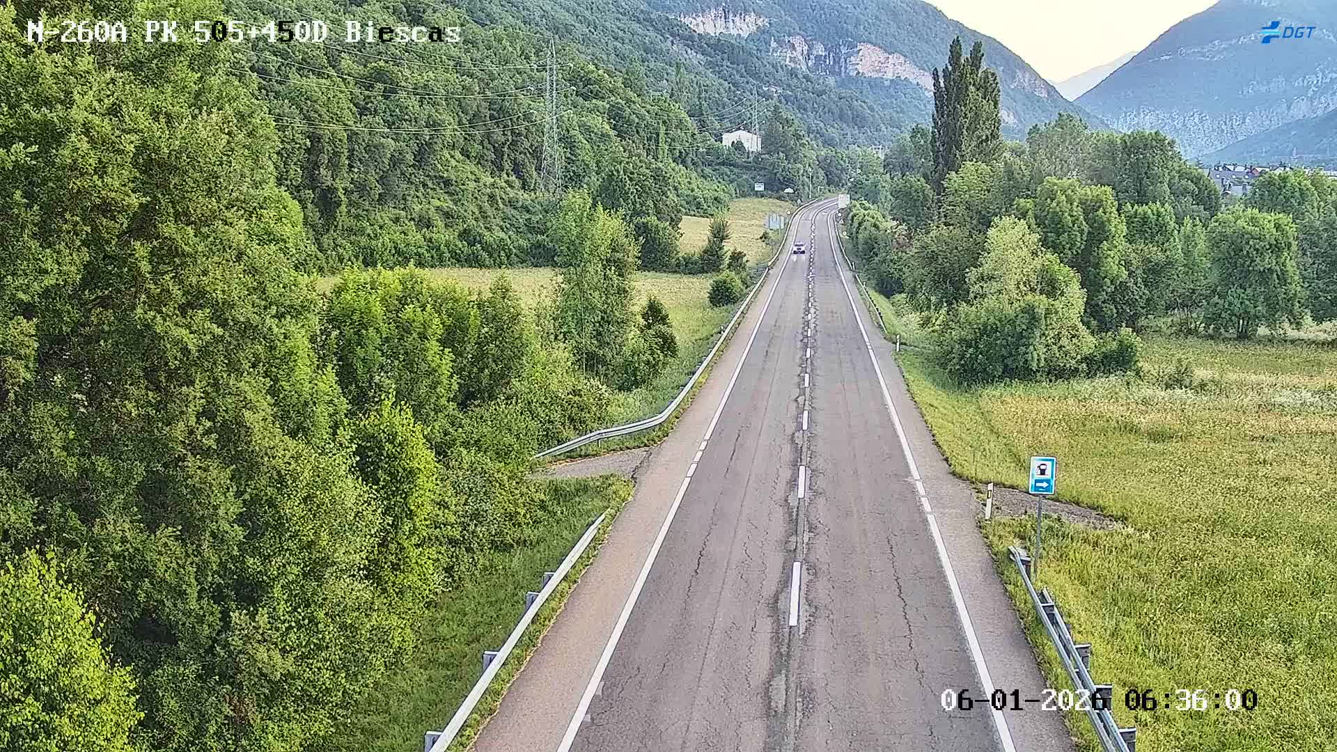 Huesca — N-260a km 505