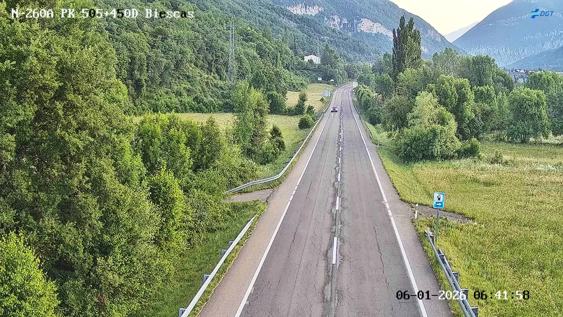 Huesca — N-260a km 505