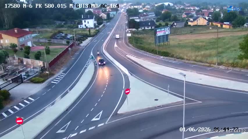 Coruña, A — N-6 km 580
