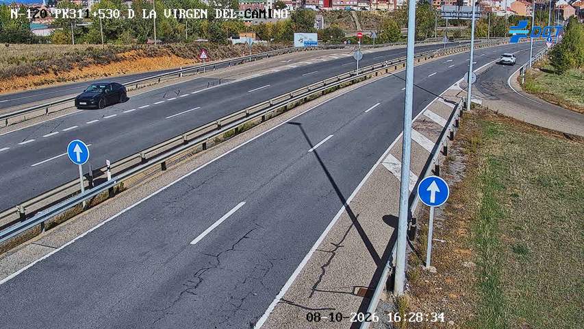 Cámara de tráfico en la N-120, km 311.53