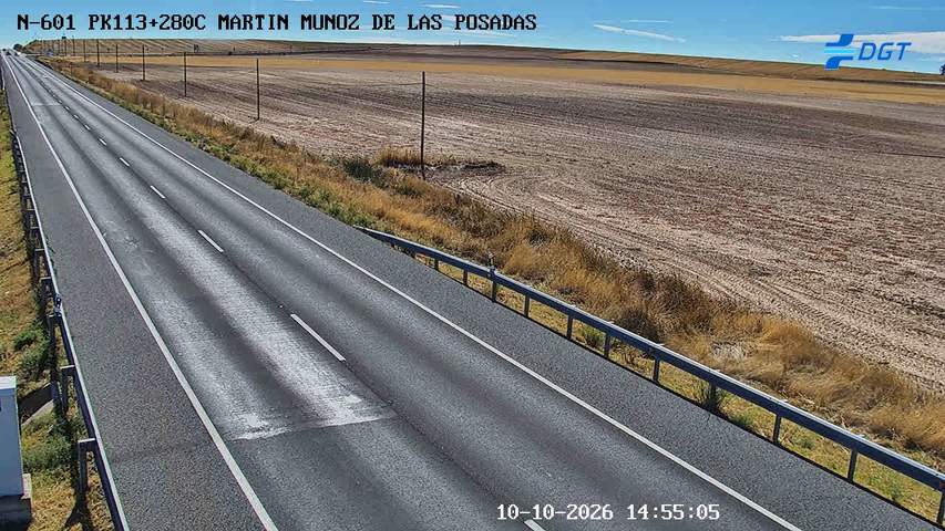 Cámara de tráfico en la N-601, km 113.28